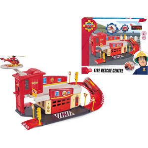 Dickie Toys   »Пожарната служба на пожарникаря САМ«, Пожарникаря Сам с хеликоптер