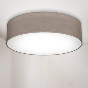 B.K.Licht таванна лампа, LED таванна лампа плат текстилна